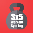 Icono de programa: 3x5 Workout Gym Log