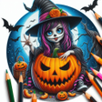 Icono de programa: Halloween Glitter Color b…