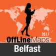 Icon of program: Belfast Offline Map and T…