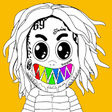 Icono de programa: 6ix9ine Coloring Book