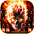 Icon of program: Horror Flame skull Keyboa…