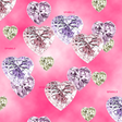 Icono de programa: Gem Hearts Live Wallpaper