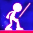Icon of program: Stickman War Lightsaber G…