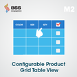 Icono de programa: Configurable Product Grid…