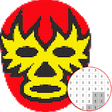 Icono de programa: Wrestling Mask Color By N…
