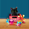 Icono de programa: Kitten on Christmas Wallp…