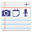 Icon of program: notePad Free Photos,Sound…