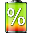 Icon of program: show battery percentage