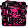 Icon of program: Pink Skull Theme