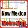 Icon of program: New Mexico USA Metro Map …