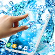 Icon of program: Water drops live wallpape…