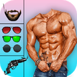 Icono de programa: Men Body Builder Photo Ed…