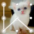 Icono de programa: Kitty Cat Pattern Lock Sc…