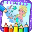 Icon of program: frozenne coloring elsa an…