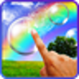 Icono de programa: Bubbles and rainbow.