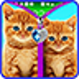 Icon of program: Cats lock screen. Zipper.
