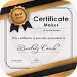 Icon of program: Certificate Maker - Certi…