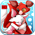 Icono de programa: foxy and mangle HD wallpa…