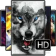 Icon of program: Wolf Wallpaper 4K