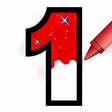 Icono de programa: Glitter Number and letter…