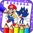 Icon of program: sonic coloring book