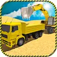 Icon of program: Sand Excavator Truck Sim …