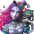 Icon of program: Horror Doll Color by Numb…