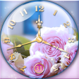 Icono de programa: Rose Clock Live Wallpaper