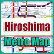 Icono de programa: Hiroshima Japan Metro Map…