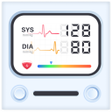 Icono de programa: Blood Pressure Log-HR Mon…