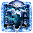 Icono de programa: Smoke Skull Keyboard Them…