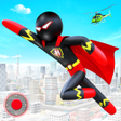 Stickman Moto Bike Hero: Crime City Superhero Game icon
