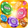 Icon of program: Merge Coins: 2048 Drop Pu…
