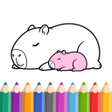 Icon of program: Capybara Coloring Pages G…