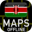 Icon of program: GPS Maps of Kenya : Offli…
