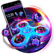 Icono de programa: Purple Neon Fidget Spinne…