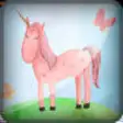 Icon of program: 3D Unicorn Rainbow King-d…