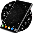 Icono de programa: HD Black Live Wallpaper -…