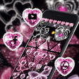 Icono de programa: Pink Diamond Glitter Hear…