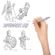 Icon of program: How To Draw Superheroes L…