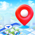 Icono de programa: GPS Circle Share Locatio…