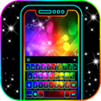 Icono de programa: Neon Color 3d Keyboard Th…