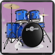 Icono de programa: Drums Set with Drum Stick…