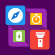 Icono de programa: Smart Tools : Compass, Ca…