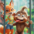 Icon of program: Cheeky Naughty Monkey Cha…