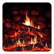 Icon of program: Fire place Live Wallpaper