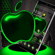 Icono de programa: Green Neon Tech Apple Dar…