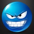 Icono de programa: Blue Text Smileys Keyboar…