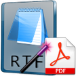 Icono de programa: RTF To PDF Converter Soft…