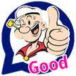 Icon of program: Popeye Cartoon Stickers W…